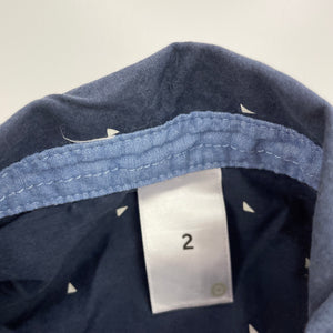 Boys Target, cotton short sleeve shirt, GUC, size 2,  
