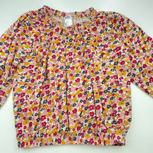 Load image into Gallery viewer, Girls Anko, stretchy floral long sleeve top, EUC, size 7,  