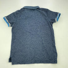 Load image into Gallery viewer, Boys Giordano Jnr, blue polo shirt / top, armpit to armpit: 31cm, EUC, size 3-4,  