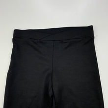 Load image into Gallery viewer, Girls K-Mart, black jazz pants, elasticated, Inside leg: 43cm, FUC, size 4,  