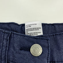 Load image into Gallery viewer, Girls H&amp;T, cropped lightweight stretch denim pants, adjustable, Inside leg: 33.5cm, EUC, size 6,  