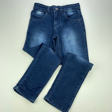 Boys 1964 Denim Co, stretch denim jeans, adjustable, Inside leg: 51cm, GUC, size 6,  
