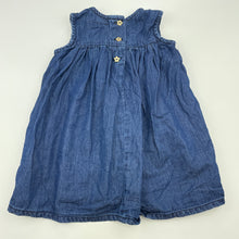 Load image into Gallery viewer, Girls BOPSTER &amp; mimi, cotton casual dress, elephant, GUC, size 0, L: 37cm