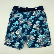 Load image into Gallery viewer, Boys H&amp;T, lightweight cotton cargo shorts, elasticated, GUC, size 00,  