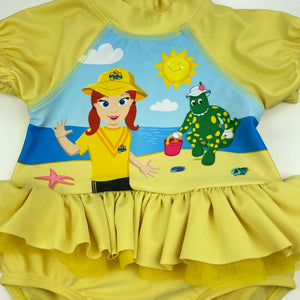 Girls The Wiggles, Emma swim one-piece, FUC, size 1,  