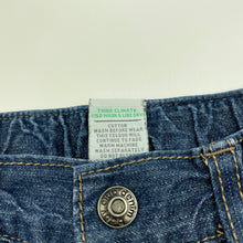 Load image into Gallery viewer, Boys Target, lightweight denim pants, elasticated, Inside leg: 23cm, GUC, size 1,  
