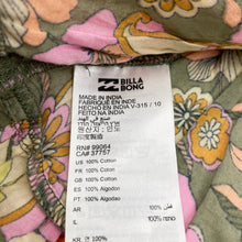 Load image into Gallery viewer, Girls Billabong, floral lightweight cotton summer top, GUC, size 0,  