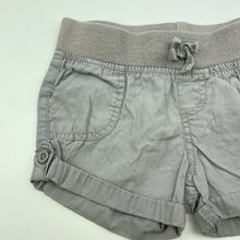 Load image into Gallery viewer, Girls H&amp;T, lightweight cotton shorts, elasticated, GUC, size 1,  