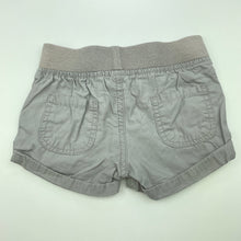 Load image into Gallery viewer, Girls H&amp;T, lightweight cotton shorts, elasticated, GUC, size 1,  