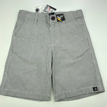 Load image into Gallery viewer, Boys Tilt, striped cotton shorts, adjustable, NEW, size 8,  