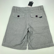 Load image into Gallery viewer, Boys Tilt, striped cotton shorts, adjustable, NEW, size 8,  