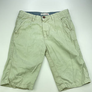 Boys MINOTI, cotton chino shorts, adjustable, FUC, size 9-10,  