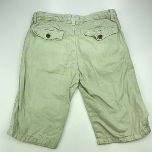 Boys MINOTI, cotton chino shorts, adjustable, FUC, size 9-10,  