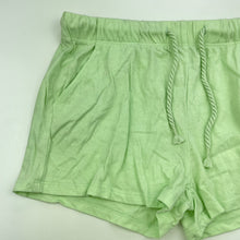 Load image into Gallery viewer, Girls Brilliant Basics, green cotton shorts, elasticated, EUC, size 12,  