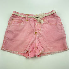 Load image into Gallery viewer, Girls GAP, pink stretch corduroy shorts, elasticated, GUC, size 1,  