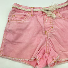 Load image into Gallery viewer, Girls GAP, pink stretch corduroy shorts, elasticated, GUC, size 1,  