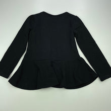 Load image into Gallery viewer, Girls Juicy Couture, embroidered long sleeve peplum top, GUC, size 5,  