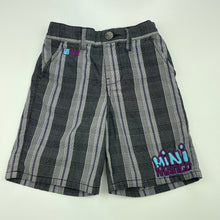Load image into Gallery viewer, Boys Mini Mango, checked shorts, elasticated, EUC, size 2,  