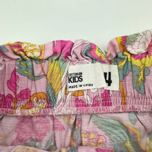 Load image into Gallery viewer, Girls Cotton On, floral cotton skirt, elasticated, L: 27cm, EUC, size 4,  