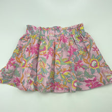 Load image into Gallery viewer, Girls Cotton On, floral cotton skirt, elasticated, L: 27cm, EUC, size 4,  