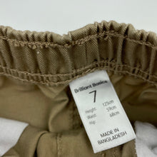 Load image into Gallery viewer, Boys Brilliant Basics, casual shorts, elasticated, EUC, size 7,  