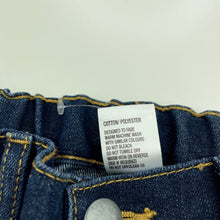 Load image into Gallery viewer, Boys H&amp;T, dark denim jean shorts, adjustable, EUC, size 5,  