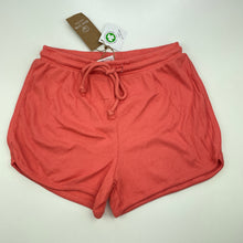 Load image into Gallery viewer, Girls Favourites, ribbed organic cotton shorts, elasticated, NEW, size 12,  