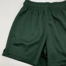 Load image into Gallery viewer, Boys Target, dark green school sports shorts, elasticated, EUC, size 3-4,  