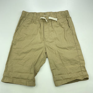 Boys H&M, lightweight cotton shorts, elasticated, EUC, size 8,  