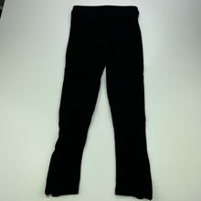 Load image into Gallery viewer, Girls Target, black stretchy pants, elasticated, Inside leg: 48.5cm, GUC, size 6,  