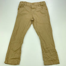 Load image into Gallery viewer, Boys Breakers, lightweight stretch cotton pants, adjustable, Inside leg: 36cm, EUC, size 2,  
