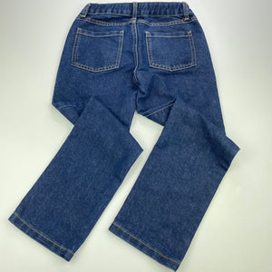 Boys Clothing & Co, dark denim jeans, adjustable, Inside leg: 54cm, EUC, size 7,  
