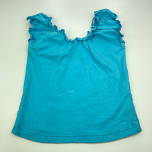 Load image into Gallery viewer, Girls JK Kidsgear, blue stretchy top, FUC, size 10,  