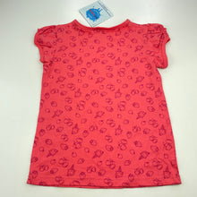 Load image into Gallery viewer, Girls H&amp;T, pink cotton t-shirt / top, NEW, size 6,  