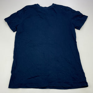 Girls LC Waikiki, navy t-shirt / top, care labels removed, GUC, size 8-9,  