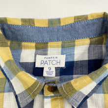 Load image into Gallery viewer, Boys Pumpkin Patch, lightweight cotton short sleeve shirt, EUC, size 9,  