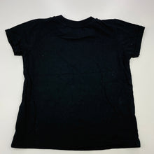 Load image into Gallery viewer, unisex Favourites, black organic cotton t-shirt / top, EUC, size 5,  