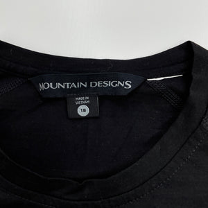 unisex Mountain Designs, Australian Merino blend thermal long sleeve top, EUC, size 16,  
