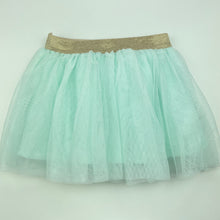 Load image into Gallery viewer, Girls Dymples, cotton lined tulle &amp; sequin party skirt, elasticated, EUC, size 1,  