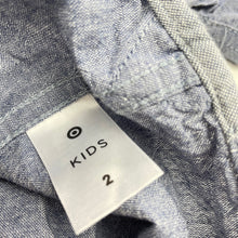 Load image into Gallery viewer, Boys Target, cotton short sleeve shirt, sharks, EUC, size 2,  