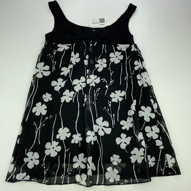 Girls Target, lined lightweight floral party dress, NEW, size 7, L: 59cm