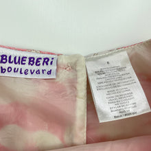 Load image into Gallery viewer, Girls Blueberi Boulevard, floral &amp; tulle party / formal dress, GUC, size 6, L: 61cm