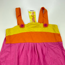 Load image into Gallery viewer, Girls The Saddle Club, colourful cotton casual dress, NEW, size 12, L: 67cm