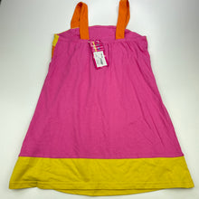 Load image into Gallery viewer, Girls The Saddle Club, colourful cotton casual dress, NEW, size 12, L: 67cm