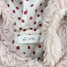 Load image into Gallery viewer, Girls Orbe, faux fur jacket / coat, L: 37cm, armpit to armpit: 28cm, GUC, size 3-4,  
