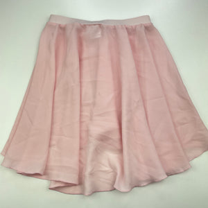 Girls Bloch, pink ballet skirt, elasticated, Size: L, GUC, size 8-10,  