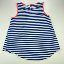 Load image into Gallery viewer, Girls Target, blue &amp; white stripe lightweight top, FUC, size 9,  