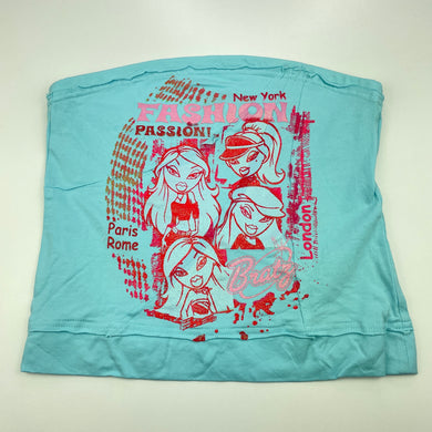 Girls Target, BRATZ stretch cotton top, armpit to armpit: 33cm, GUC, size 12,  