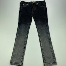 Load image into Gallery viewer, Girls Gumboots, stretch denim jeans, adjustable, Inside leg: 50cm, GUC, size 5-6,  