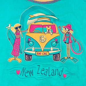 Girls Wild Kiwi, cotton t-shirt / top, New Zealand, GUC, size 10,  